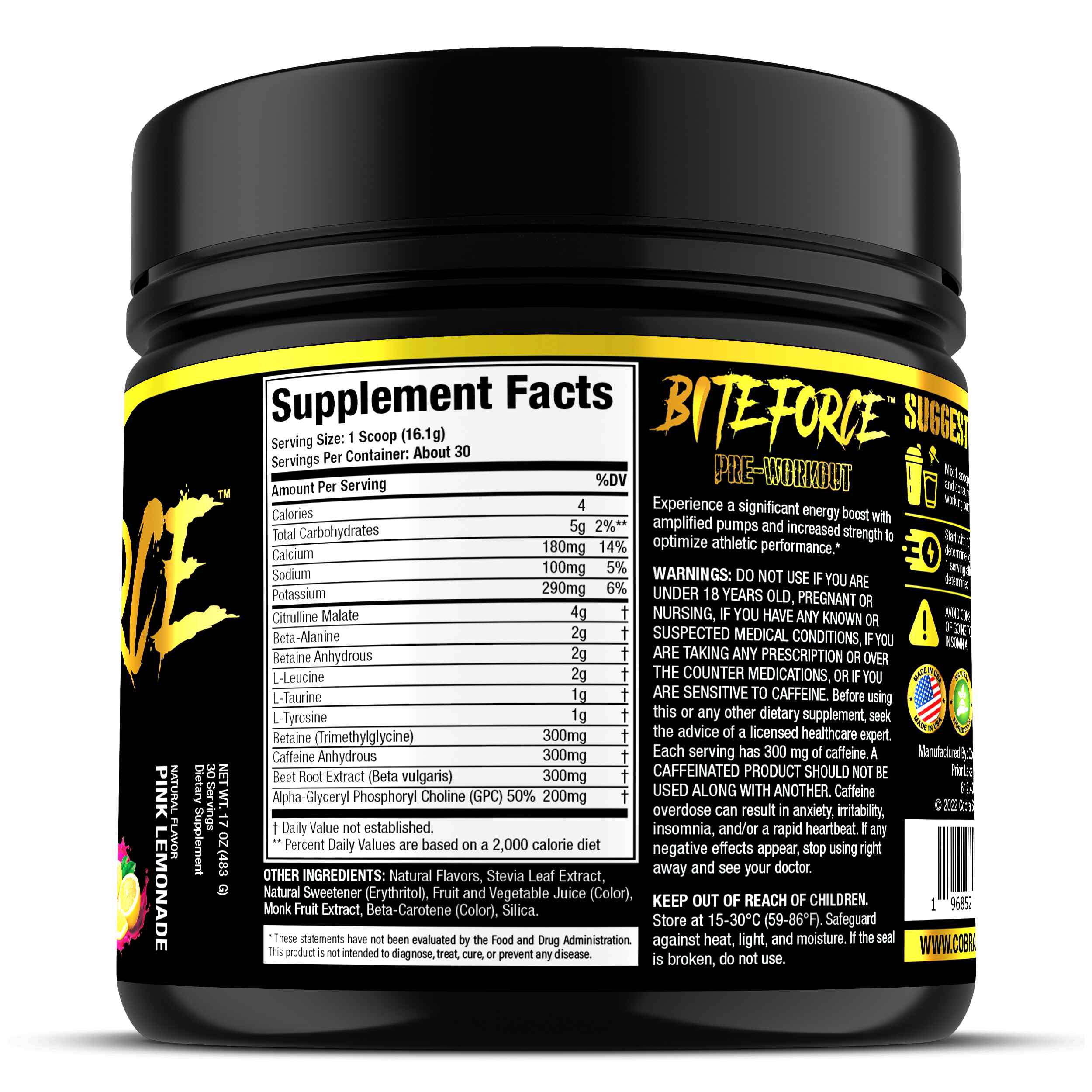 Biteforce Pre-Workout - Image 2