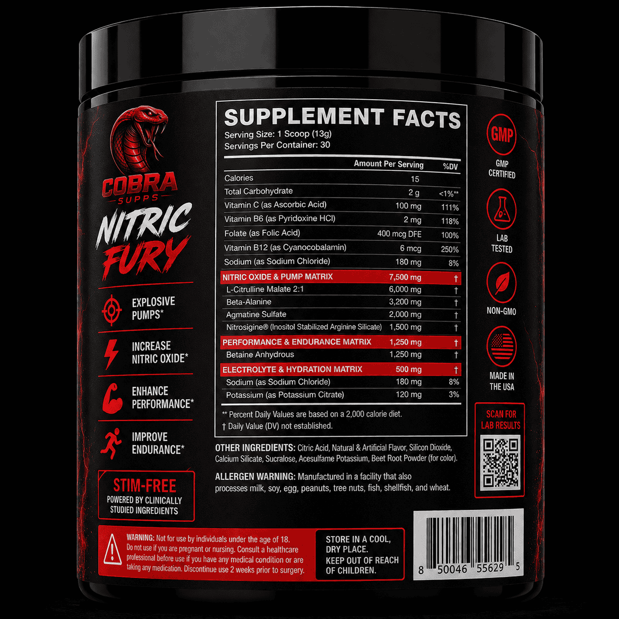 Nutrition Label