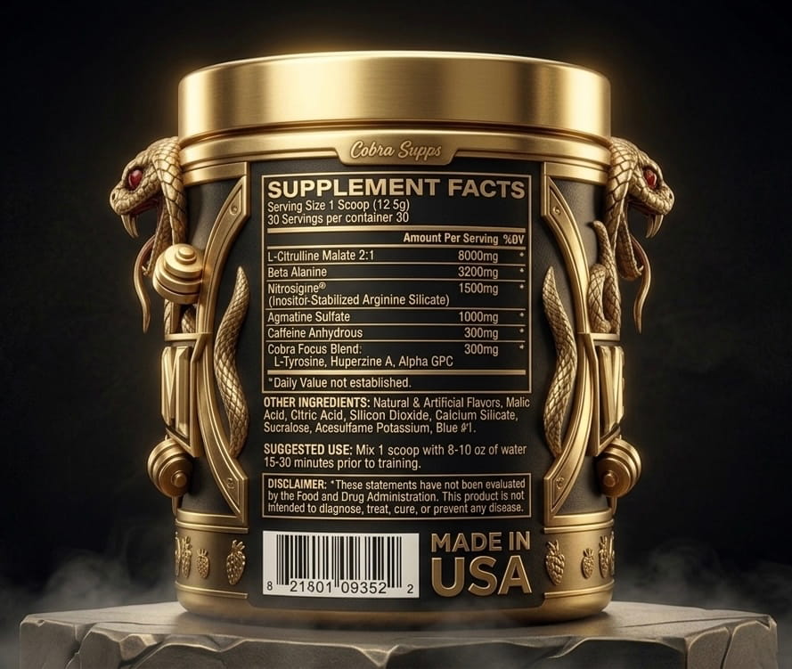 Nutrition Label